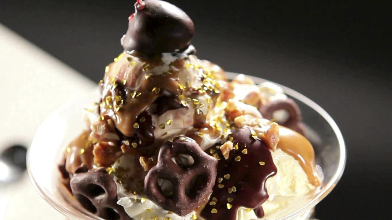 Aunt Sandy's Ice Cream Sundae
