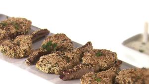 Giada's Quinoa-Herb Lamb Chops