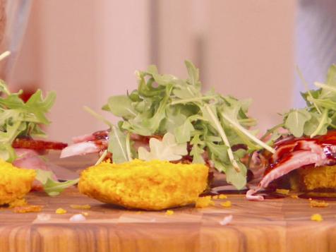 Sweet Potato Biscuits and Ham