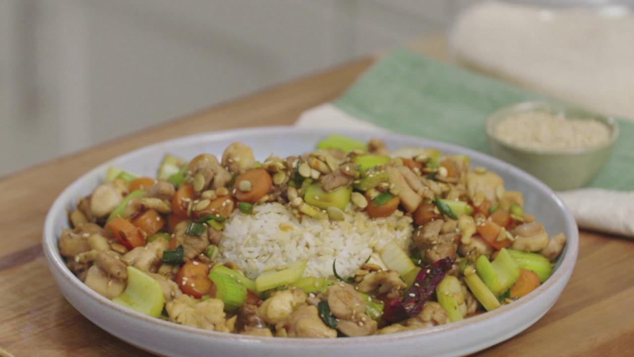 Kung Pao Chicken with Rice