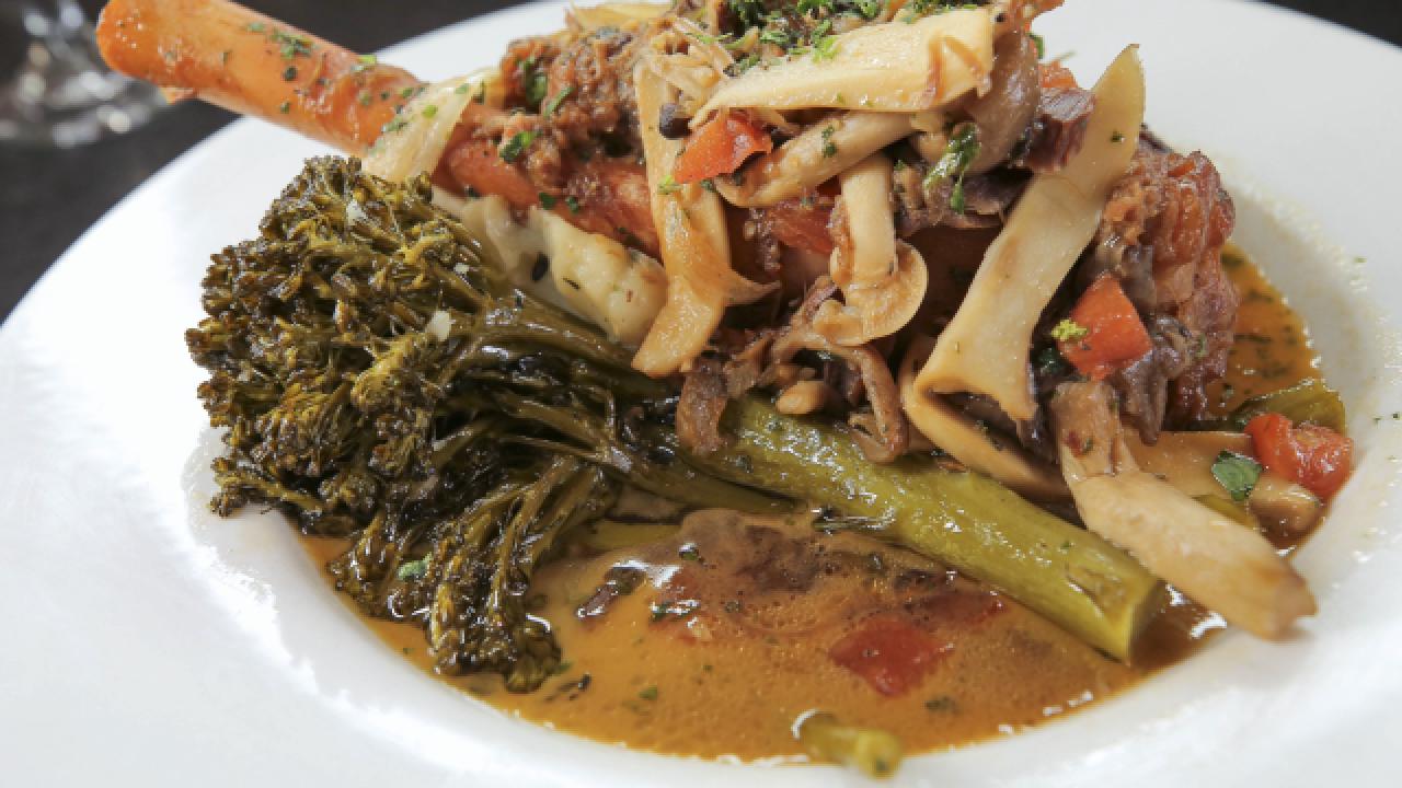 Lamb Shank at Smith Flat House