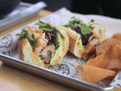 Blood Orange Pork Belly Banh Mi