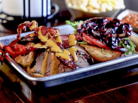 The Mamba Burger at Legends Smokehouse
