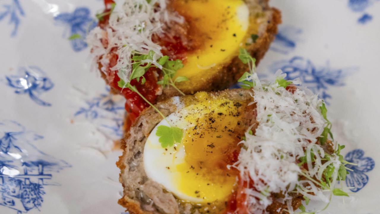 The Scotch Meatball at Giusto