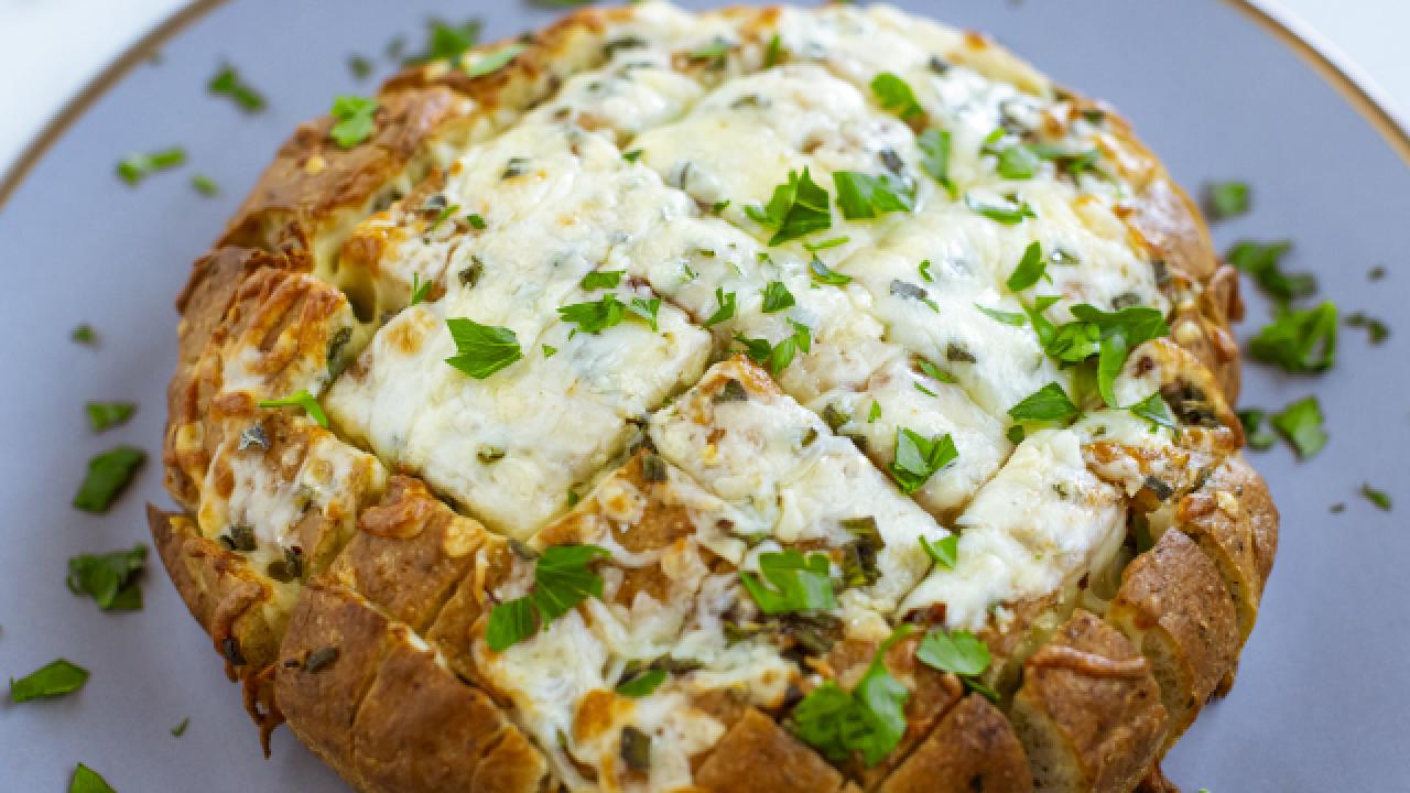 Brown Butter Cheesy Focaccia