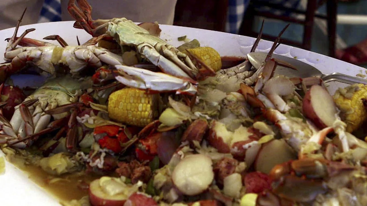 Family Reunion Crab Boil
