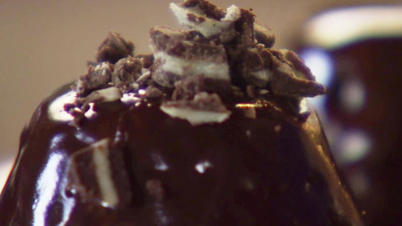 Chocolate Mint Brownie Bites