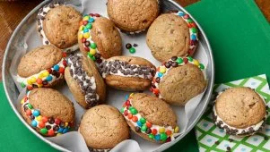 Cookie Ice Cream Sandwiches