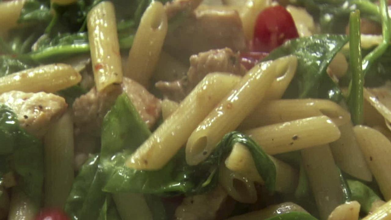 Easy Chicken Florentine Pasta