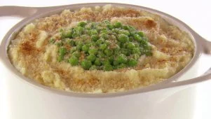 Cheesy-Peas Mashed Potatoes