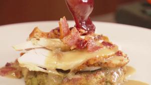 Turkey Stuffing Patty Sandwich