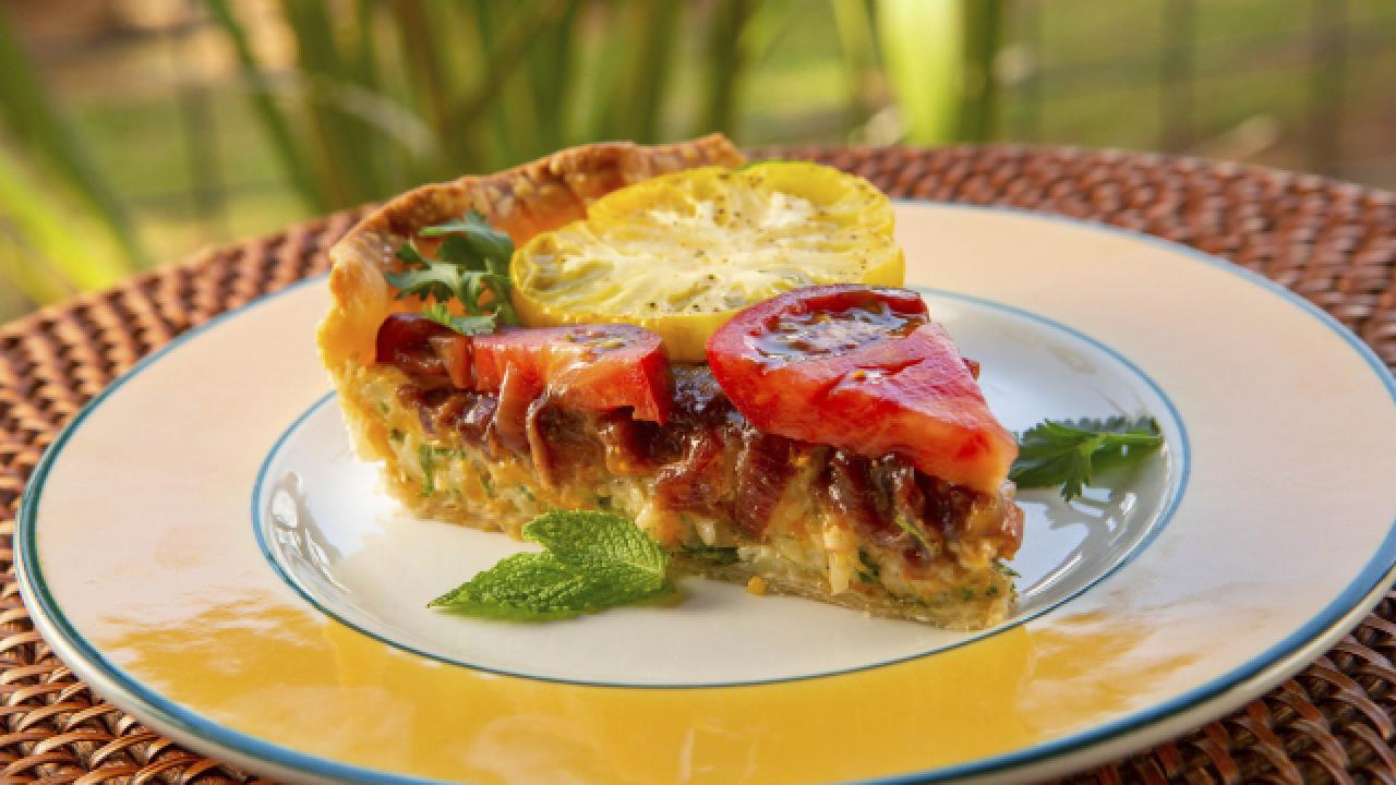 Tomato Chaat Pie