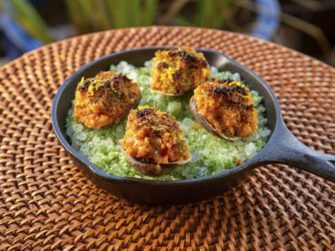 'Nduja Baked Clams Casino