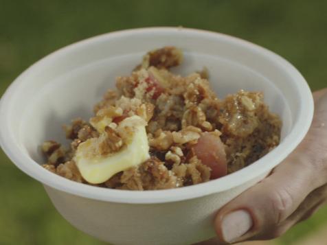 Dutch Oven Baked Oatmeal