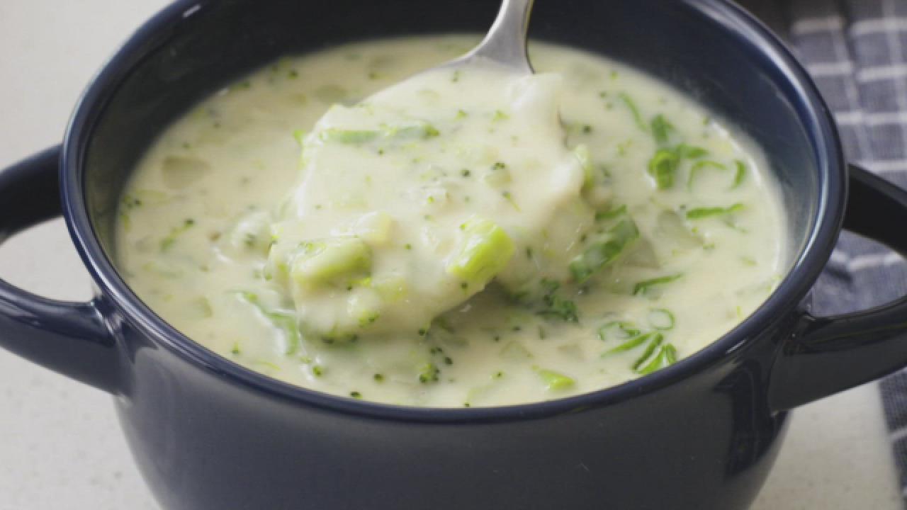 Healthified Broccoli Cheddar Soup