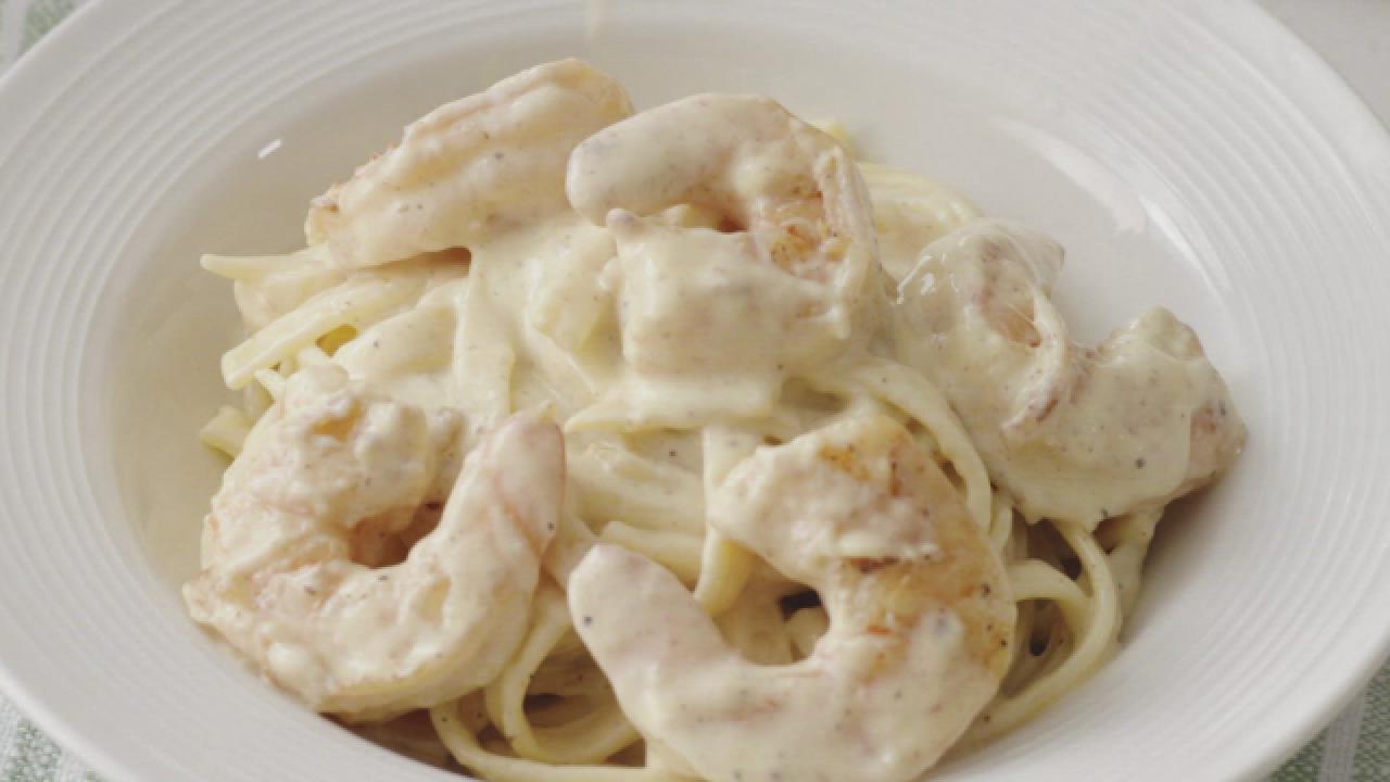 Shrimp Fettuccine Alfredo