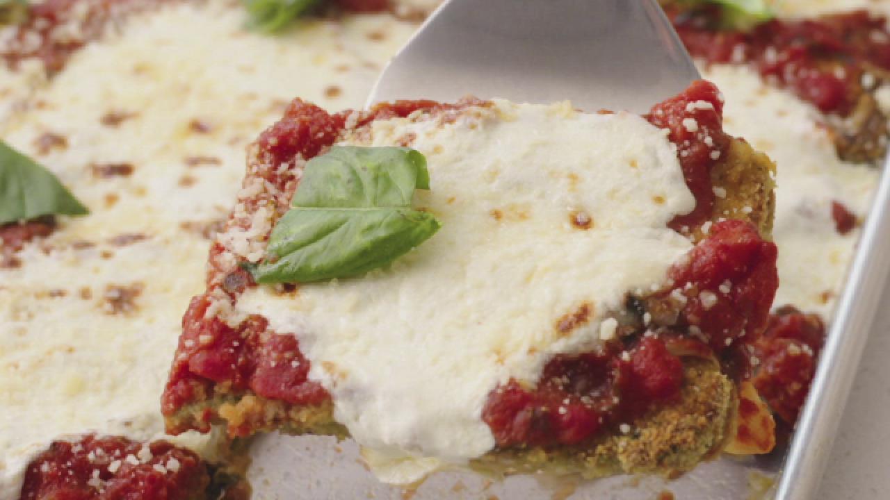 Sheet Pan Zucchini Parmesan