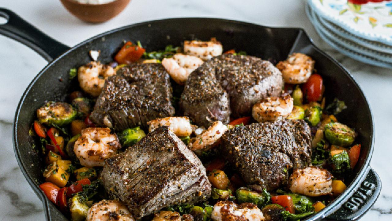 Surf and Turf Skillet