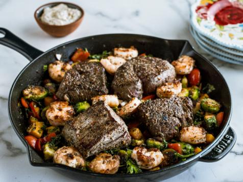 Surf and Turf Skillet