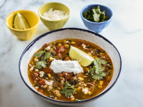 Spicy Chicken and Black Bean Soup