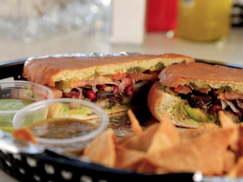 Pork Belly Torta at Las Tortugas