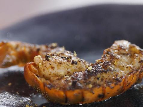 Pan-Seared Jerk Lobster Tail