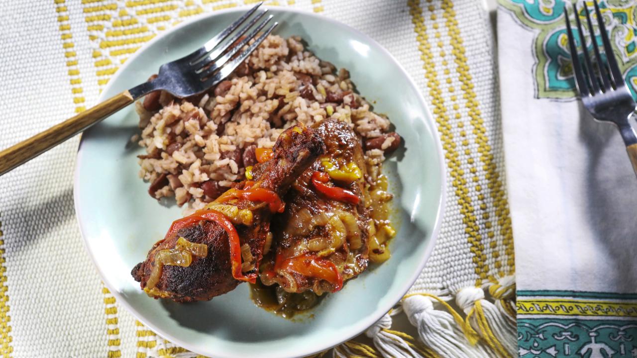 Belizean-Style Stewed Chicken