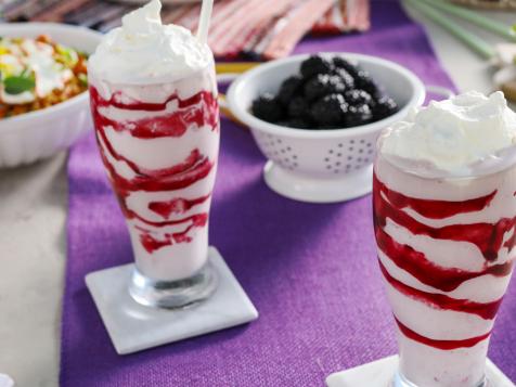 Kardea's Blackberry Milkshakes