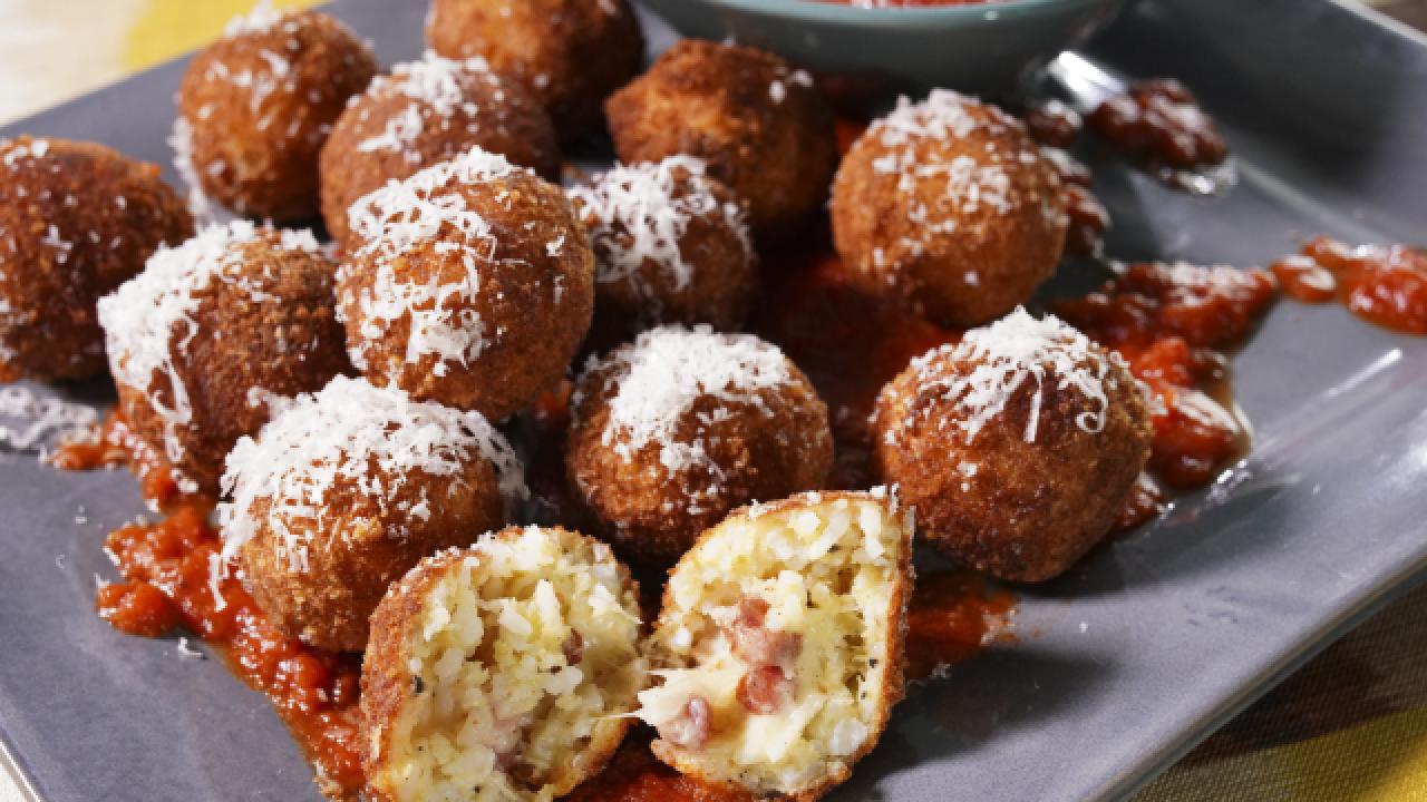 Jeff's Carbonara Arancini