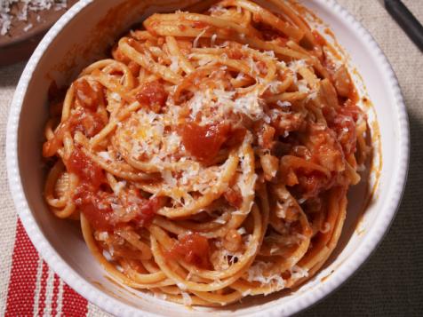 Geoffrey's Pasta Amatriciana