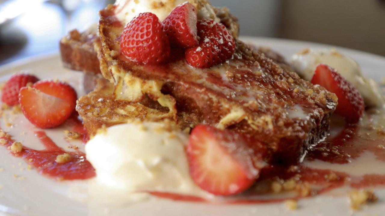 Brioche French Toast at Julia's