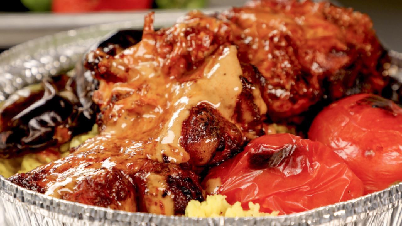 Grilled Chicken Tenders at Kabob Grill N' Go