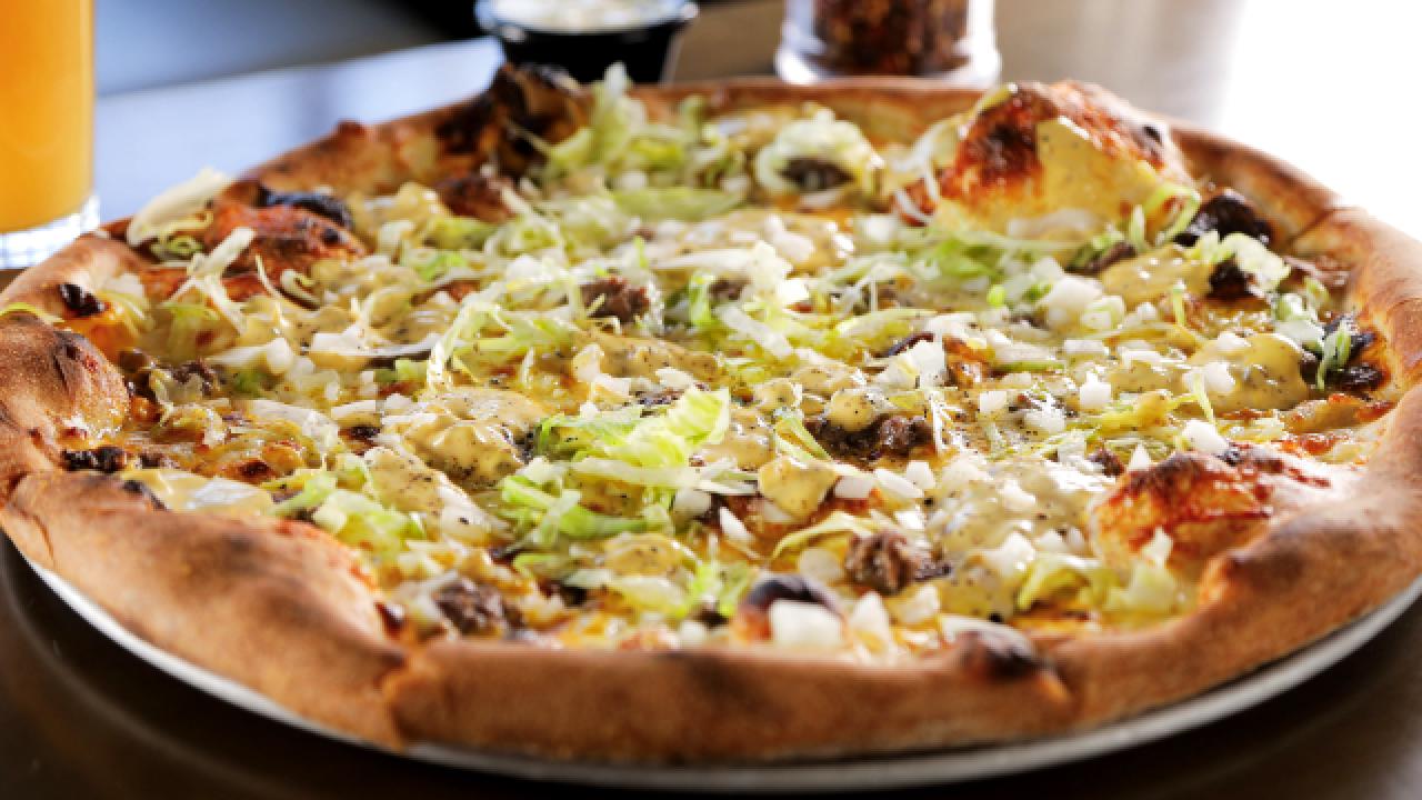 Royale with Cheese Pizza at Barchetta