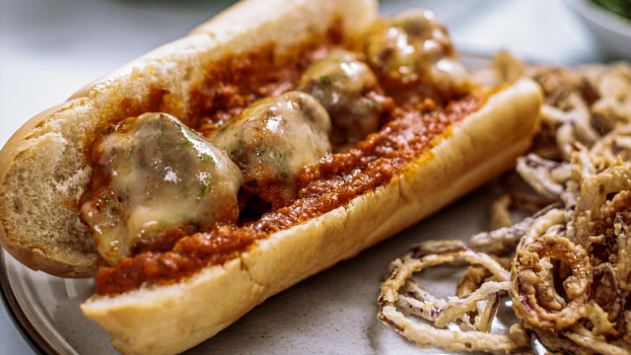 Rustic Meatball Subs
