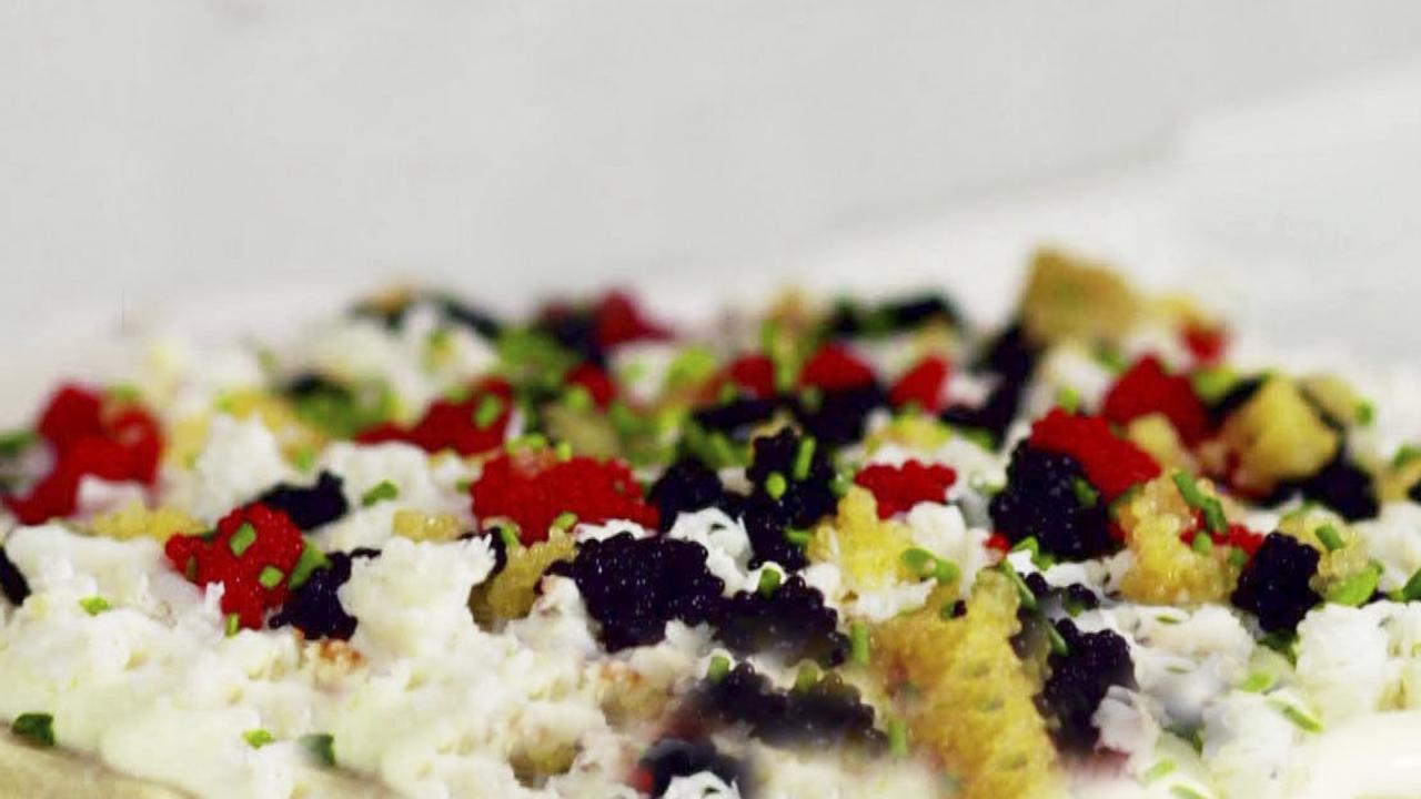 Sandra's Caviar Pizza Remake