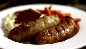 Pub Grub Bangers and Mash