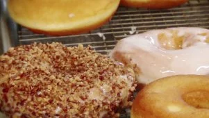 Butter Pecan Doughnuts