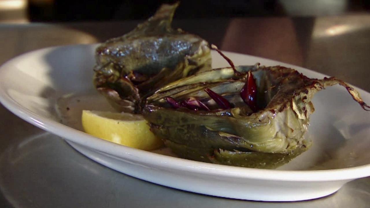 Mesquite Fire-Grill Artichokes