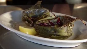 Mesquite Fire-Grill Artichokes