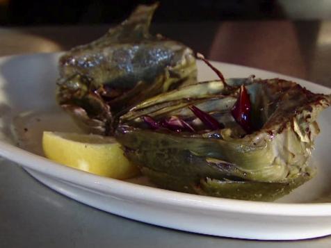 Mesquite Fire-Grill Artichokes