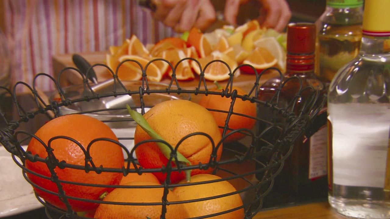 Whole Citrus Party Margaritas