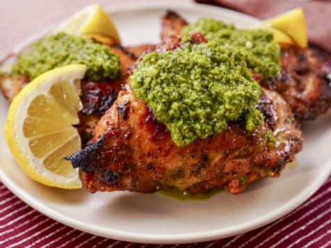 Roasted Sumac Chicken with Zhug