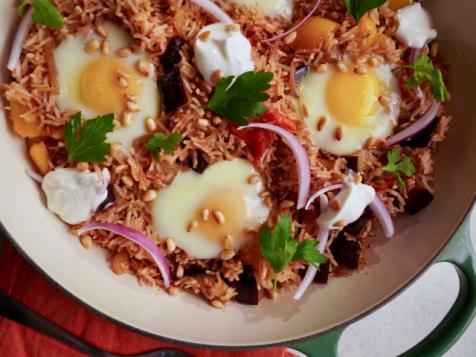 Middle Eastern Veggie Fried Rice