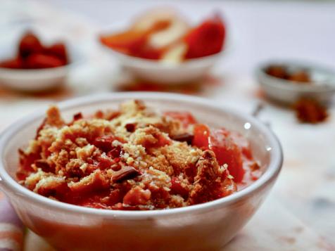 Pickled Plum Crumble
