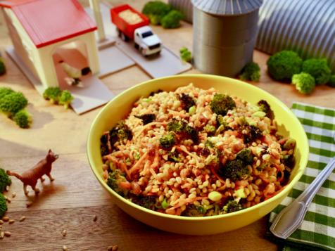 Miso Broccoli Grain Salad