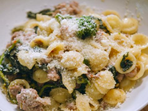 Orecchiette with Broccoli Rabe and Sausage