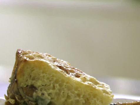Mushroom-Spinach Bread-zagna
