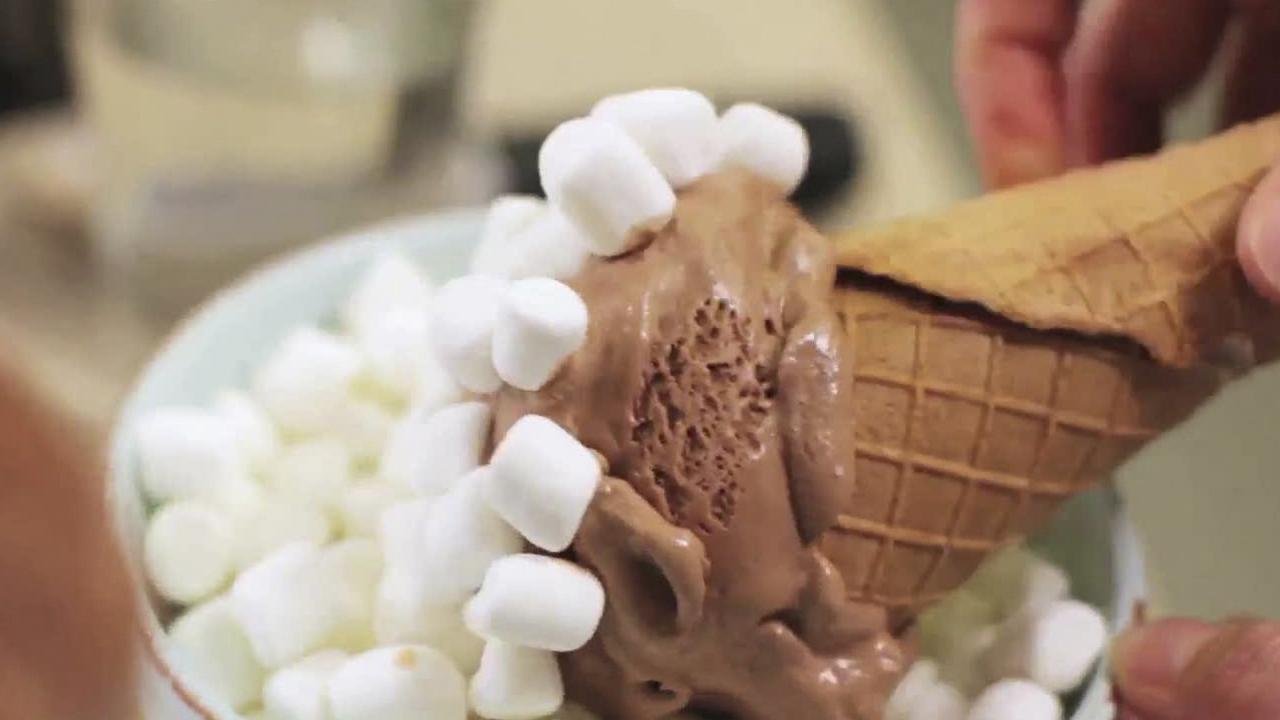 S'More Ice Cream Cones