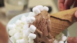 S'More Ice Cream Cones