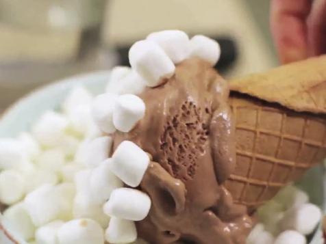 S'More Ice Cream Cones